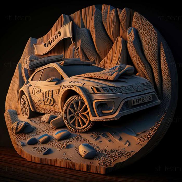 3D модель Гра WRC 7 (STL)